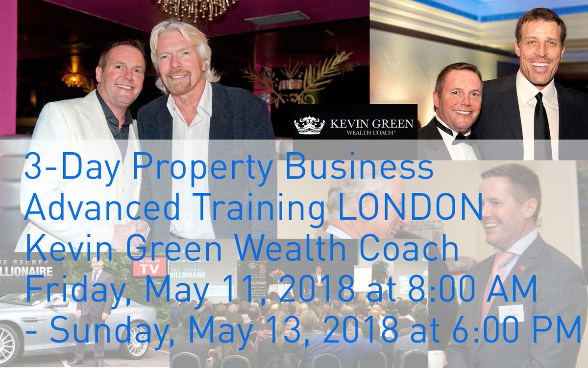 DavidOlsan's tweet photo. Are you looking to get into property investing? Grab the last ticket left for the UK greatest investor Kevin Green 3 days workshop 11 - 13th May, Ibis London Earls Court https://t.co/byapHFRltF