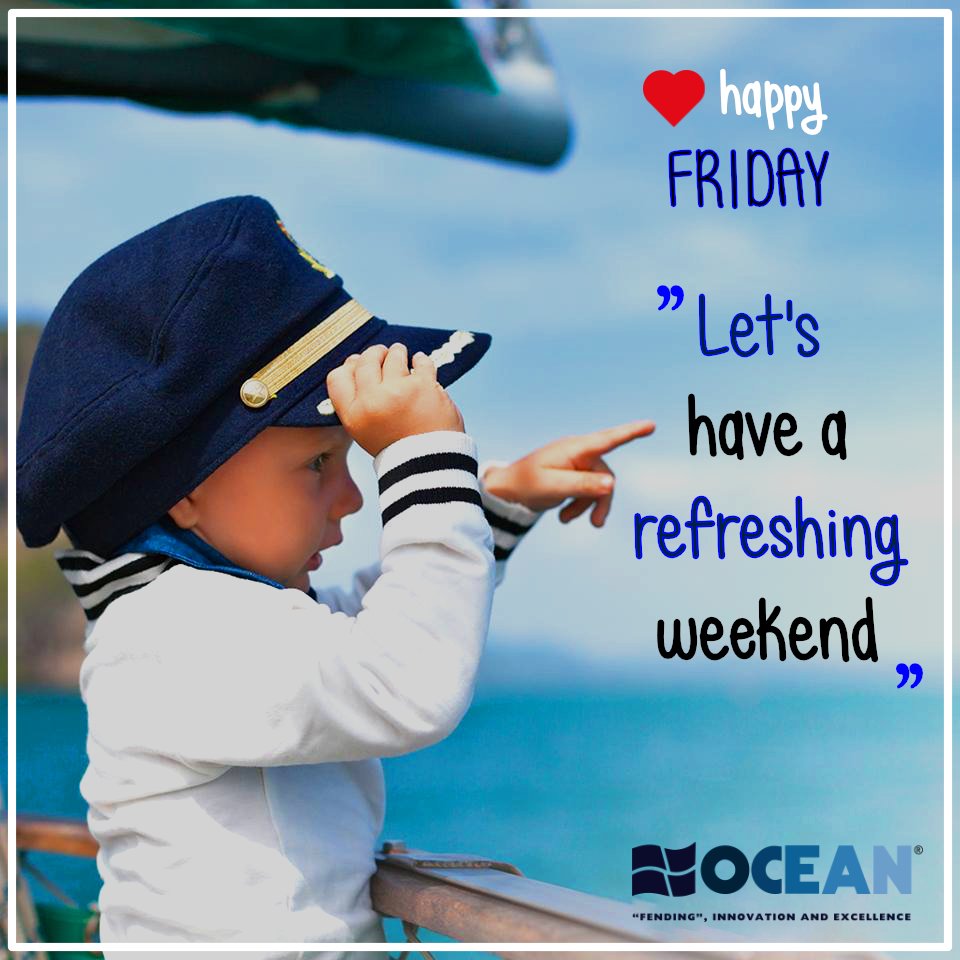 oceanfenders's tweet photo. 😀Share the news! It is finally #Friday!

Wish you all a refreshing weekend full of fun!

#TGI #Ocean https://t.co/QSOv9l57g2
