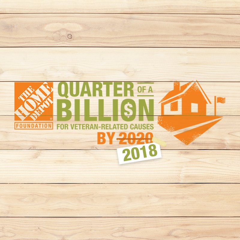 The Home Depot on Twitter "A quarter of a billion dollars for veteran
