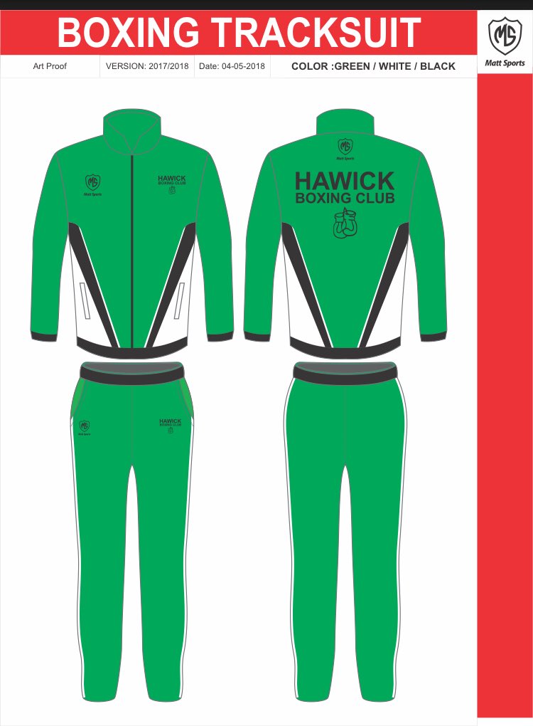 MattSportsUK's tweet photo. Fully personalised track suits for Hawick boxing club look amazing. Get in touch if you are looking for top notch custom track suits👍
#tracksuit #customtracksuit #boxing #boxinggear #muaythai #MMA #martialarts #customgear #teamwear #sportswear #hawick #boxinggear #boxer #sport https://t.co/uaaqRYdTTx