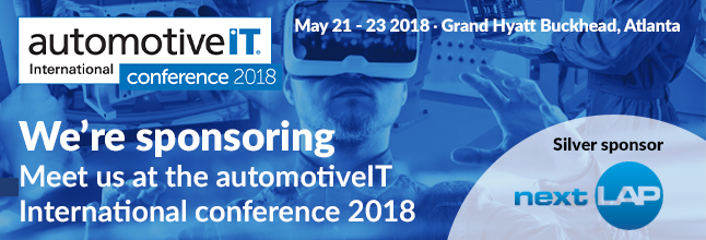 aIT_Int's tweet photo. #nextLAP have joined the automotiveIT International conference as Silver sponsors. Welcome aboard!

Interested in attending? > https://t.co/x2uIER5c4i 

#automotiveIT18 https://t.co/eeaeJFDJiV