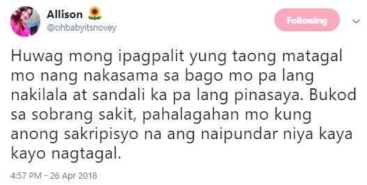 desertclaw107's tweet photo. @ashlili @i_am_joshyo Hayy! Now Josh you're no. 4 for 3 consecutive break ups for 8 yrs! 3+4+1 = 8. And now another - for 2 months since you meet her in Bohol. #LifeLikeAPlastics #Indeed! 🤔Reminders - https://t.co/GdO5MWpZNe