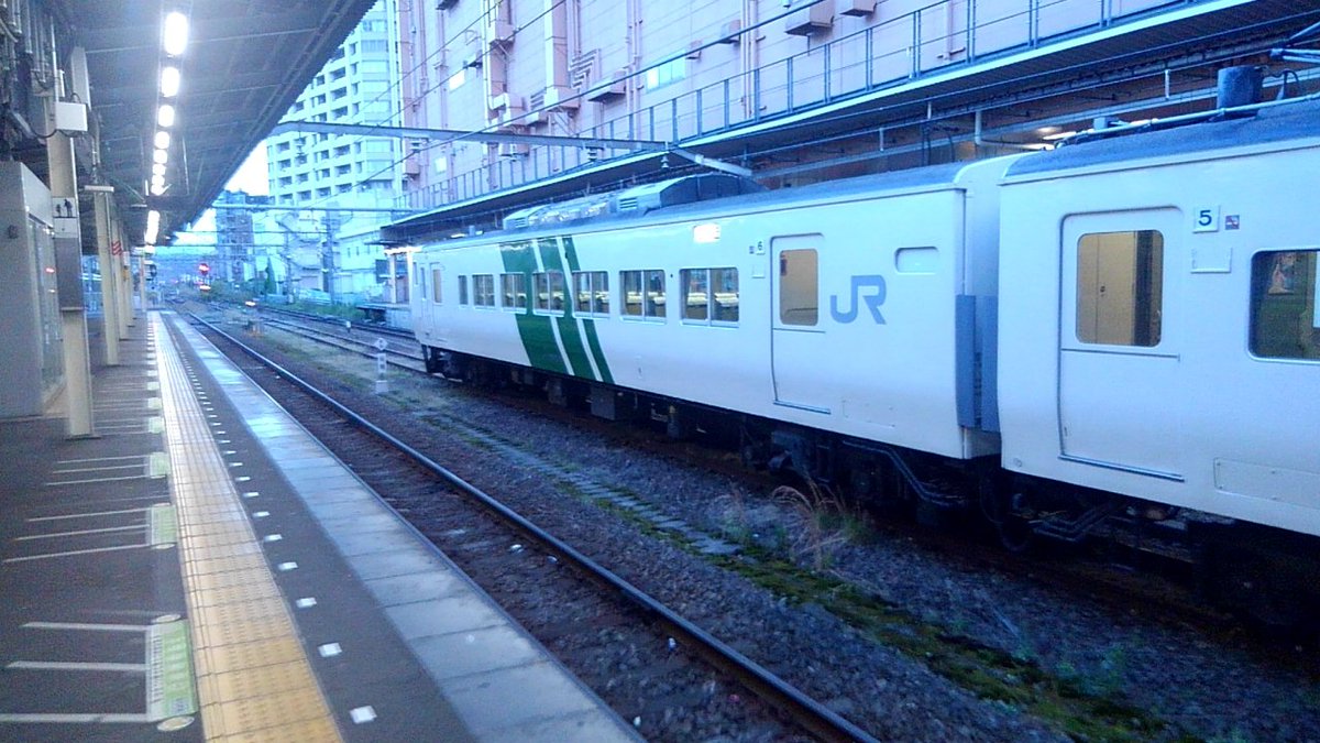 ガマ 今朝 横浜線橋本駅で出区点検中のb3編成を目視しました 昨年7月に甲府から橋本間 はまかいじ号に乗車しました