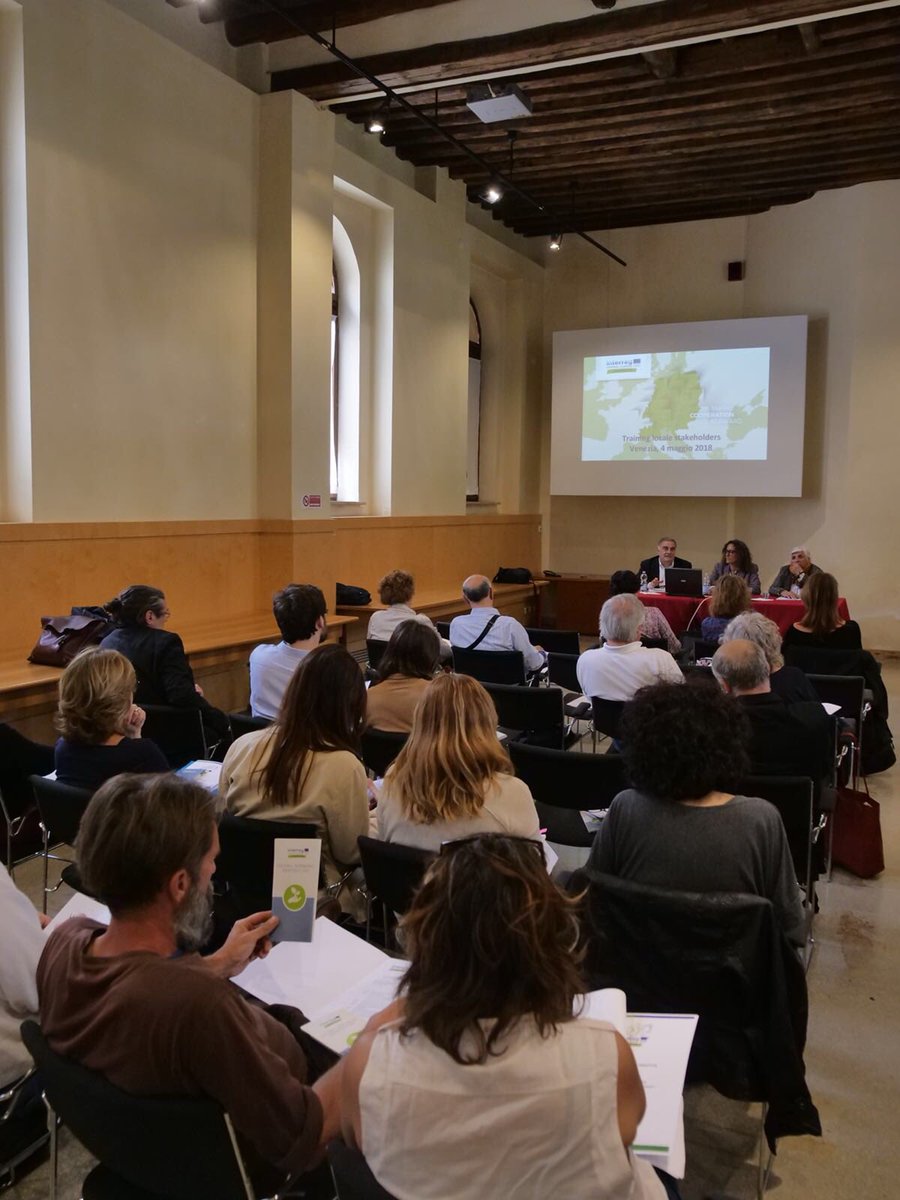 comunevenezia's tweet photo. Progetto #Slowfood-CE: #Venezia scelta tra le cinque città europee per la campagna di valorizzazione del patrimonio culturale ed enogastronomico.
Oggi #4maggio al via la prima giornata di formazione locale alla presenza dell’assessore Paola Mar https://t.co/Jq2PenH1FE