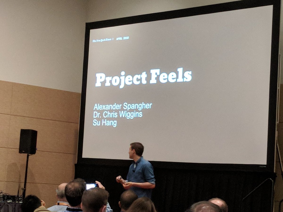 Alex_J_Bowers's tweet image. Great talk on Project Feels @nytimes by @AlexanderSpangh at #ODSC labeling #textdata with #crowdsourcing for emotions. #Datascience