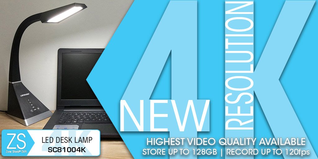 kjbsecurity's tweet image. New Technology means New Forms! Check out our Newest #ZoneShield device, the 4K LED Desk Lamp that we've added to the office collection! Upgrade Your Surveillance to the Highest Resolution on the Market. #OfficeSecurity #HomeSecurity #HiddenCameras ow.ly/9Egd30jNUvP