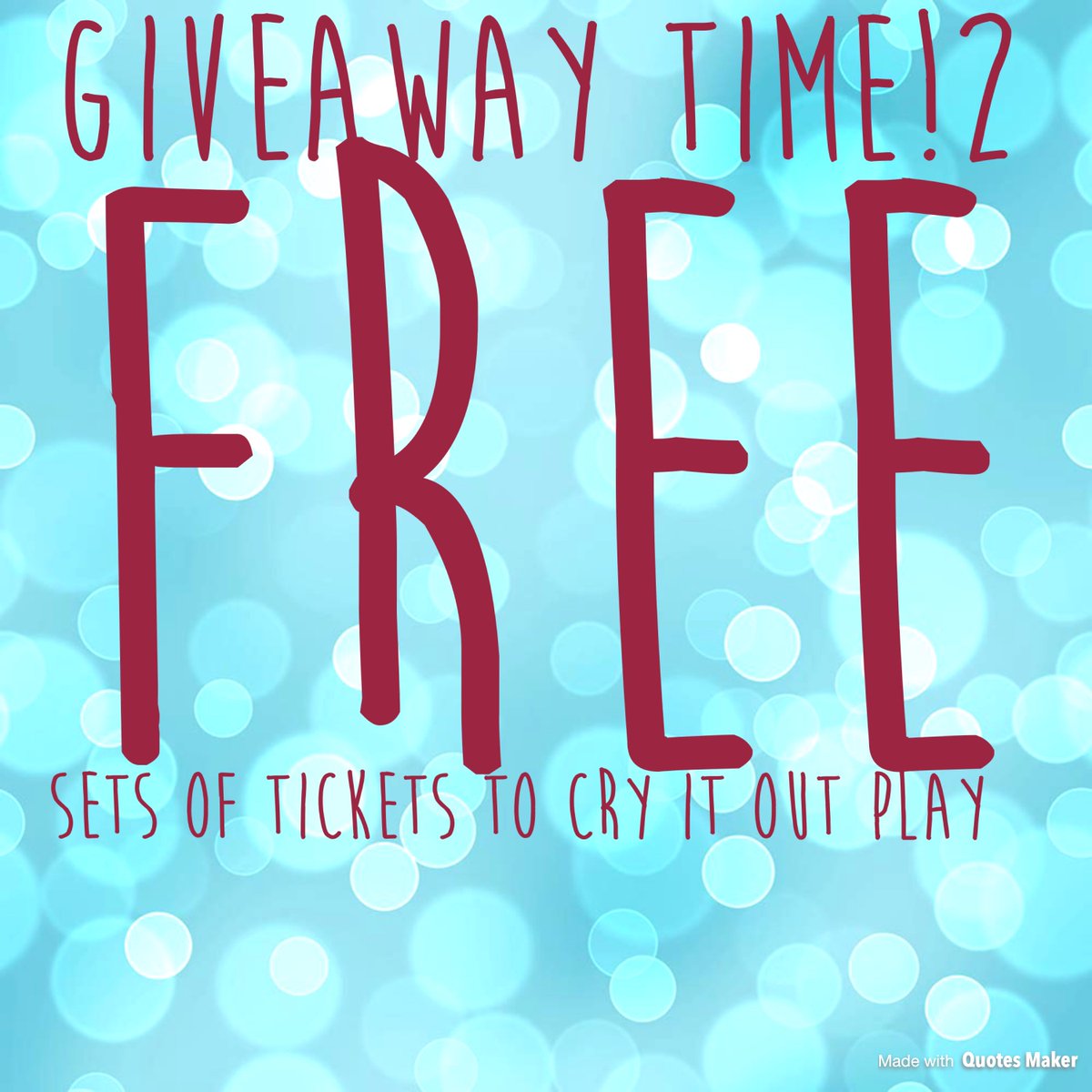 AustinBabyGuru's tweet photo. a play about parenthood and the absurdities of being at home with a baby. 
WIN !
Like https://t.co/lEmcJ1BWge &amp; Instagram @austinbabyguru.doula 
Tag 2 on ANY post on ABG's Facebook page comment "DONE” on the pinned post!
One winner chosen Monday! https://t.co/cgMw24M2x7