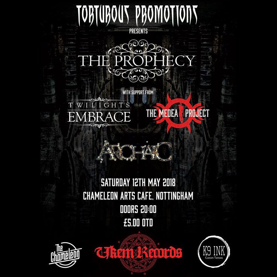 Next Saturday at The Chameleon Arts Cafe - Nottingham. Who needs sun when you can have an evening of Death, Goth and Doom? £5 OTD, #doommetal #deathmetal #gothicmetal #pboad #rigsofshit #rigsofdoom #derm