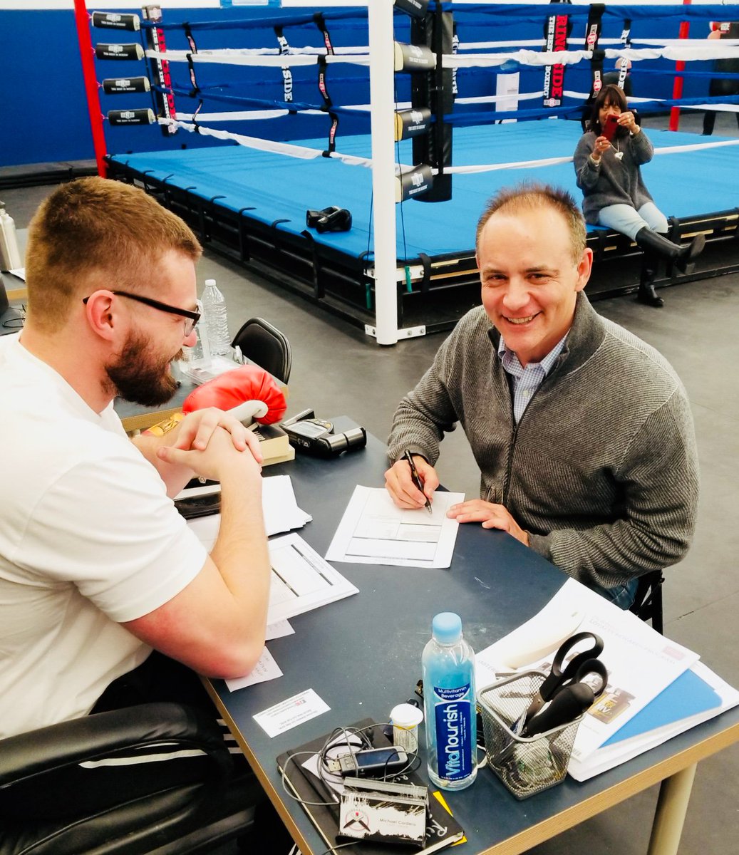 HymanOrthodont's tweet photo. Proud new member, Dr. William Hyman, signs up for a Big Scary Gym Membership! https://t.co/AxbzJeuYA4