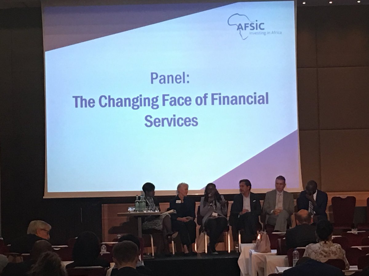 Glad to attend #AFSIC2018 today in London. Great debate on Financial Services revolution in Africa. Need for a combined effort between banks, Fintechs and regulators to tackle the financial inclusion challenge.