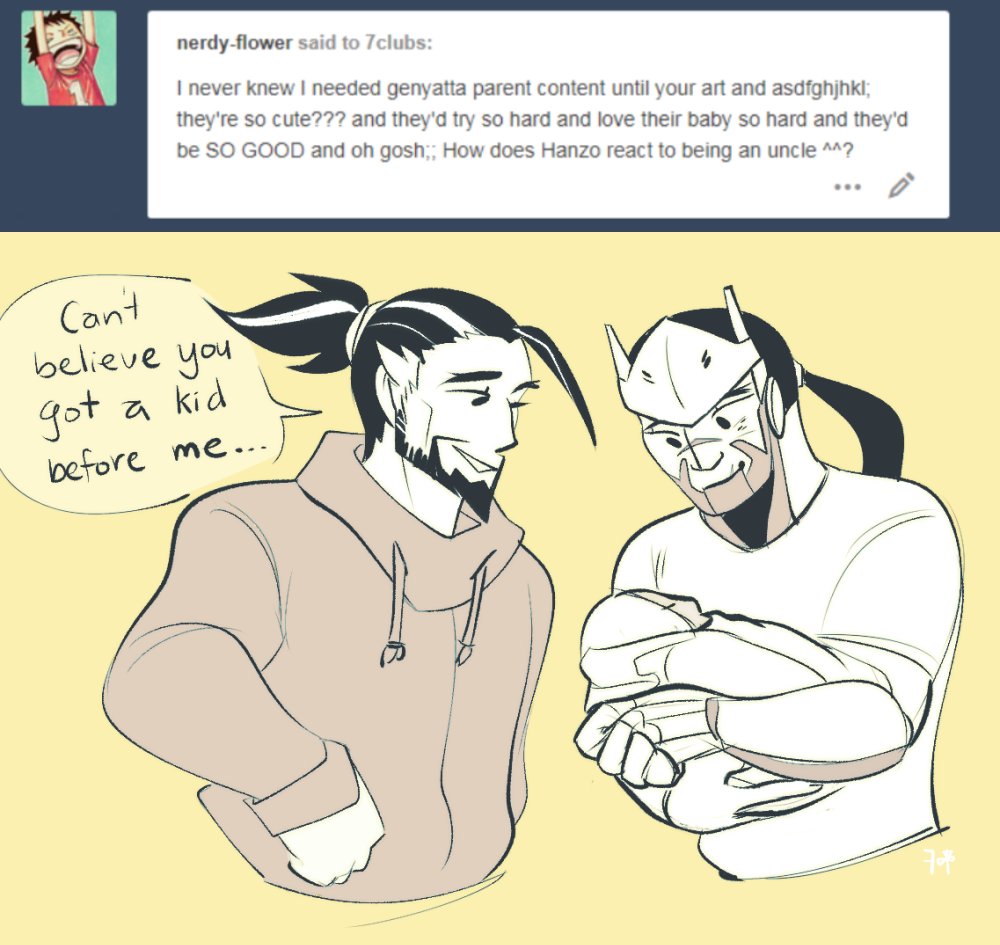 [ genyatta mention ] the adventures of Uncle Hanzo And Little Iris 