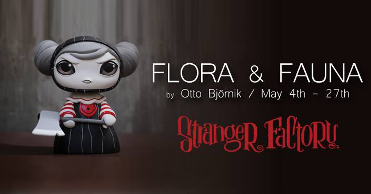 <a href="/StrangerFactory/">Stranger Factory</a> Presents Sandi Ray Pierce, FOREVER, NEVERMORE x Otto <a href="/Bjornik/">Björnik</a> FLORA &amp; FAUNA x <a href="/jellykoe/">J. Spencer and Kelly</a> , IM YOUR WEIRD FRIEND will run from goo.gl/KUfJCw