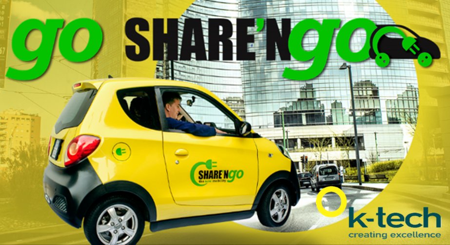 KeyTechsrl's tweet photo. In Città è possibile guidare senza inquinare. Come? Scegliendo Partner ECO! @KeyTechsrl è Mobility Partner Share'ngo!

Cambia aria alla tua città, scegli K-Tech, guida Share'ngo!

#ktech #sharengo #mobilitypartner #shareyourexperience #creatingexcellence https://t.co/ZSeKGMmHAa