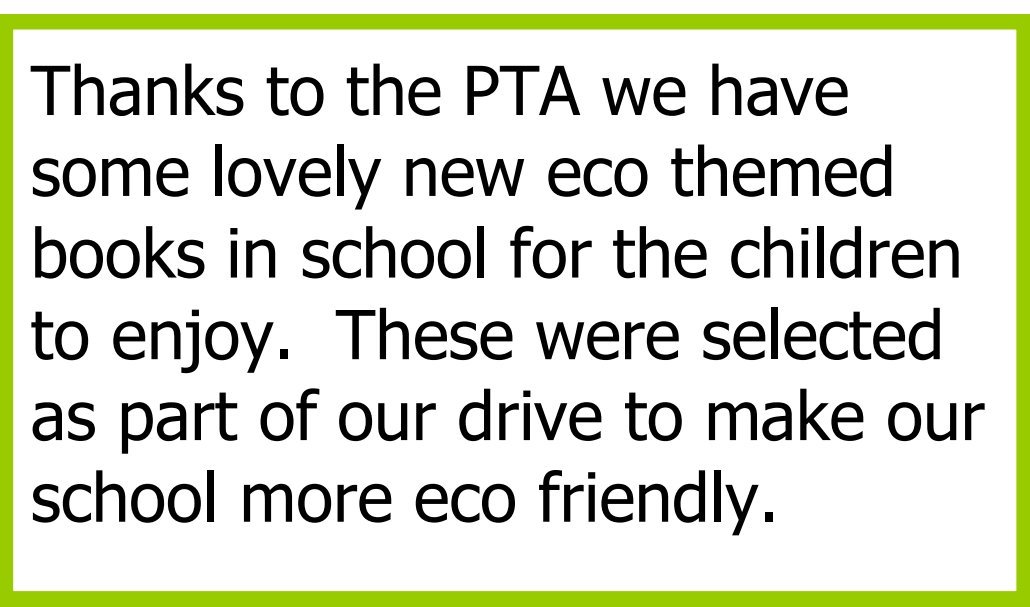 LHS_Watford's tweet photo. Thanks to the #LhsPTA for the #eco books they have purchased us! @EcoSchools @ECOLHS1 @steph_lennox @HeadLHS @MrGrayLHS @MrsButlerLHS https://t.co/74MgzsarZF
