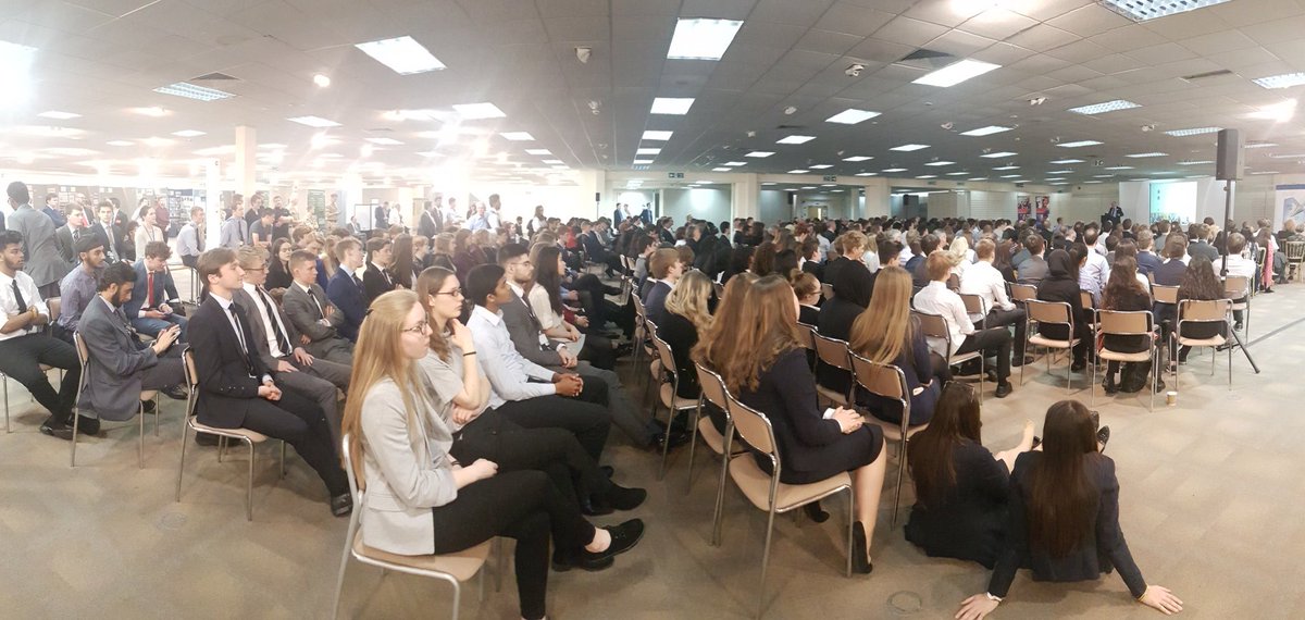 TheEDTUK's tweet photo. A sea of inspired students ready for the exciting #EESCAD award presentations for the best & most voted for projects, plus recognition for mentors & teachers. Good Luck to all & well done for all your hard work! #inspireanengineer #YOE #WomenInSTEM https://t.co/A6o5k02c4P