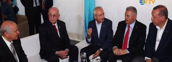 Ah birde yıkmadan, öncekine teşekkür edip bizde üzerine koyarak dahada güzel olmasını sağlayacağız diyen, karalamadan saygı duyarak inşaasına başlayacak bir hükümeti bir Türkiye'yi görürüz inşallah. Unutulmasın bugün karaladığın insanla yarın yanyana olabilirsin. Görüldüğü gibi.