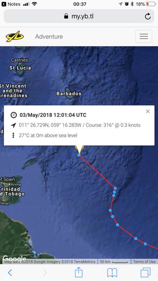 TDAJPacked's tweet photo. Here's the latest ping we received to help anyone who needs co-ordinates. #FindAdventure https://t.co/BTZe2KjqNz