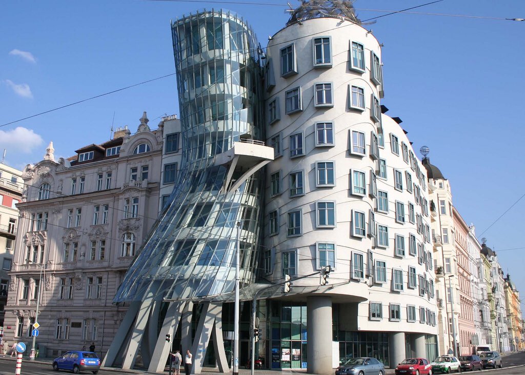 MCIIreland's tweet photo. After team building we transported 600 attendees to 10 diff restaurants in 22 coaches within 30 mins😅 The logistics were impeccable!Pictured here is the #folkloregarden restaurant and Ginger &amp; Fred on the rooftop of the iconic #Dancinghouse hotel in Prague😍 https://t.co/Oo2DXUTtM9