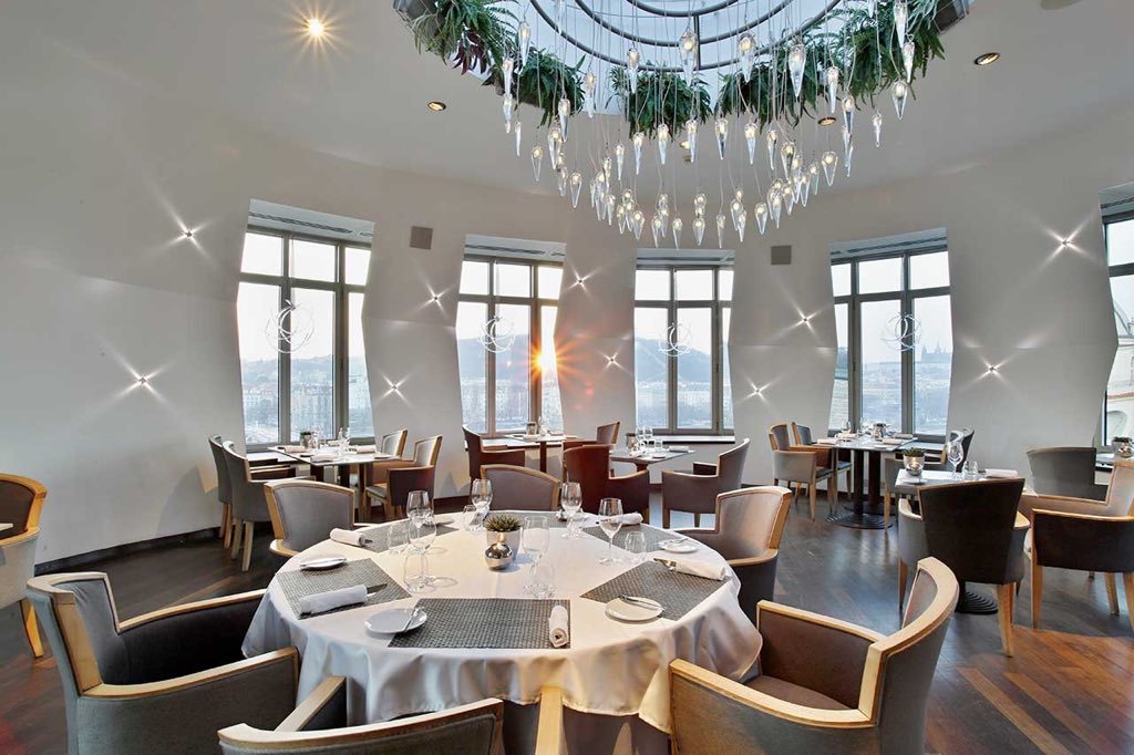 MCIIreland's tweet photo. After team building we transported 600 attendees to 10 diff restaurants in 22 coaches within 30 mins😅 The logistics were impeccable!Pictured here is the #folkloregarden restaurant and Ginger &amp; Fred on the rooftop of the iconic #Dancinghouse hotel in Prague😍 https://t.co/Oo2DXUTtM9