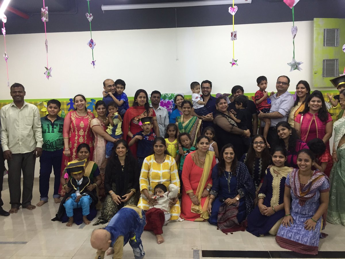 UmmeedCDC's tweet photo. The Early Intervention Center batch of 2017-18 at @UmmeedCDC came together to celebrate a year full of learning, laughter and tears at the #graduation ceremony of its young and enthusiastic little ones. Here are a few memories from the day. #earlyinterventioncenter https://t.co/2w5jUafajm