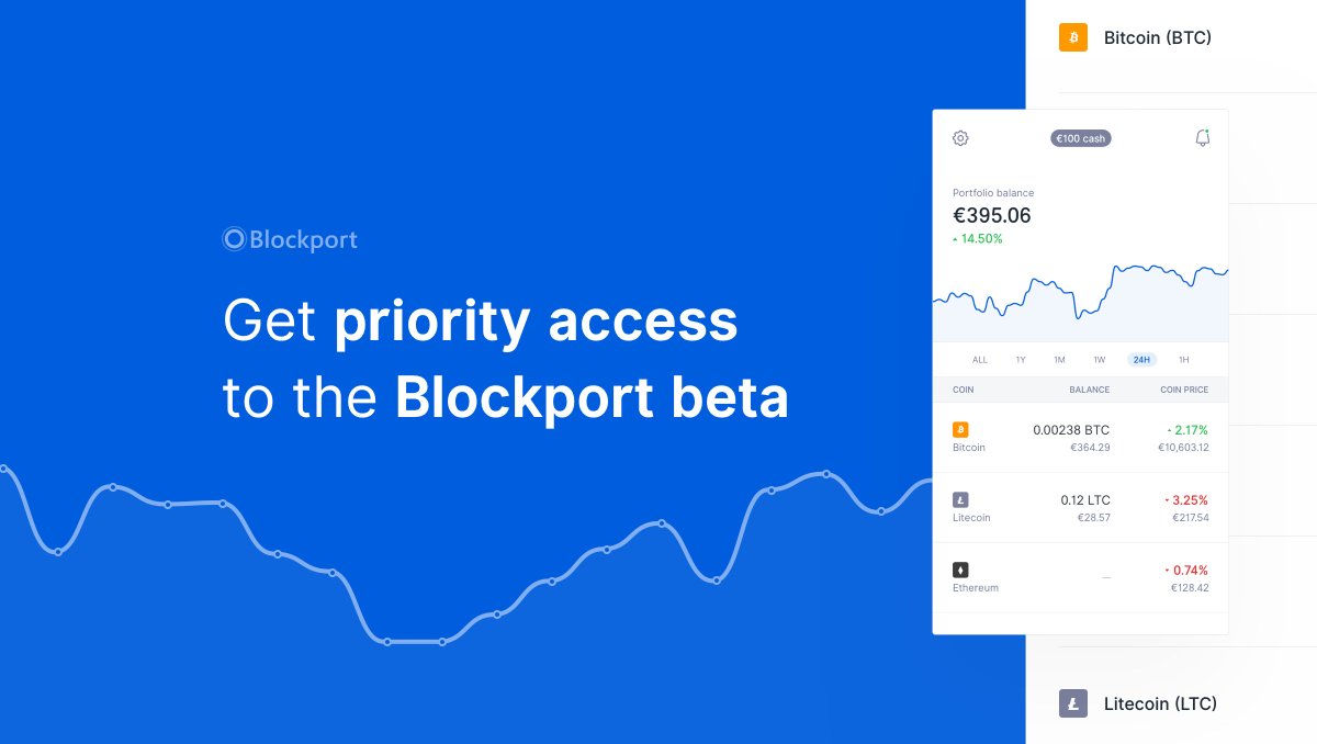 CatalinFifty's tweet photo. Blockport is about to release their open beta! https://t.co/71OHI9HCp6