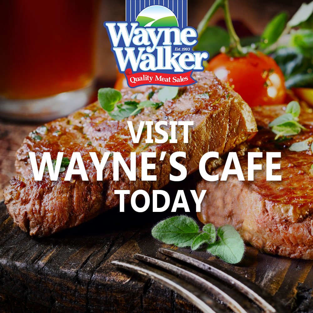 WayneWalkerMeat's tweet photo. Fridays can be tough, but don't worry, Wayne's got you covered!
Head on down to Wayne's café to fill up for your big work afternoon!
#WayneWalker #Cafe #Friday
https://t.co/qpALqste98 https://t.co/gqfLYjKBGx