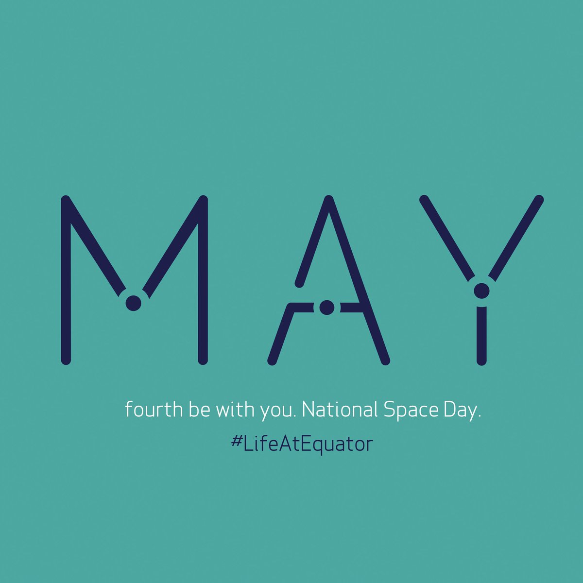 EquatorDesignUS's tweet image. #MayTheFourth be with you this International Space Day
.
.
.
#LifeAtEquator #CreatedByEquator #SpaceDay #MayThe4thBeWithYou #StarWarsDay