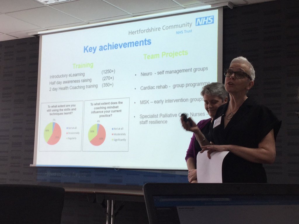 2 years on in @HCTNHS, 95% of those those enabled with #healthcoaching skills through multi-modal learning are still impacted by a mindset shift that has improved the conversations they are having. @betterconvo #betterconversation