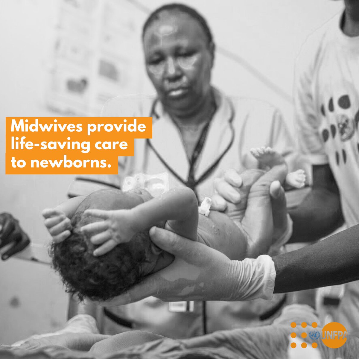 UNFPA's tweet photo. The first 28 days of life are the most vulnerable for 👶🏽 survival. See how midwives provide life-saving care for mothers and their newborn babies: https://t.co/Br6qyf0AYS

#CallTheMidwife #IDM2018 https://t.co/fKg9VW183C