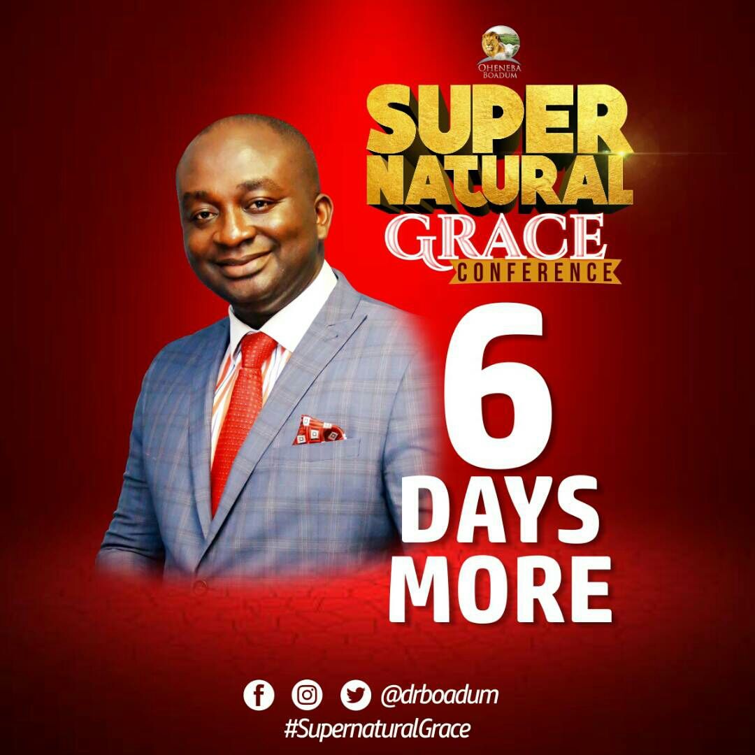 XtianEventsgh's tweet photo. #GhCE

#KingJESUS

#MayEvents

It's 6 days more to Supernatural Grace Conference. 

⛪ Jesus Generation Ministries, Circle.

@drboadum

#SupernaturalGrace

#AccraEvents

#GhCE1 https://t.co/uL92RFLDAt