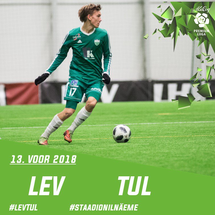 LevadiaFCI's tweet photo. Laupäeval kell 16:00 kohtuvad Kadrioru staadionil @premiumliiga XIII voorus FCI Levadia ja #Viljandi #JKTulevik! Publikule paneb auhinna välja @adidasfootball Ootame kõiki kaasa elama! #premiumliiga #staadionilnäeme #fcilevadia https://t.co/zhjgxERQjD