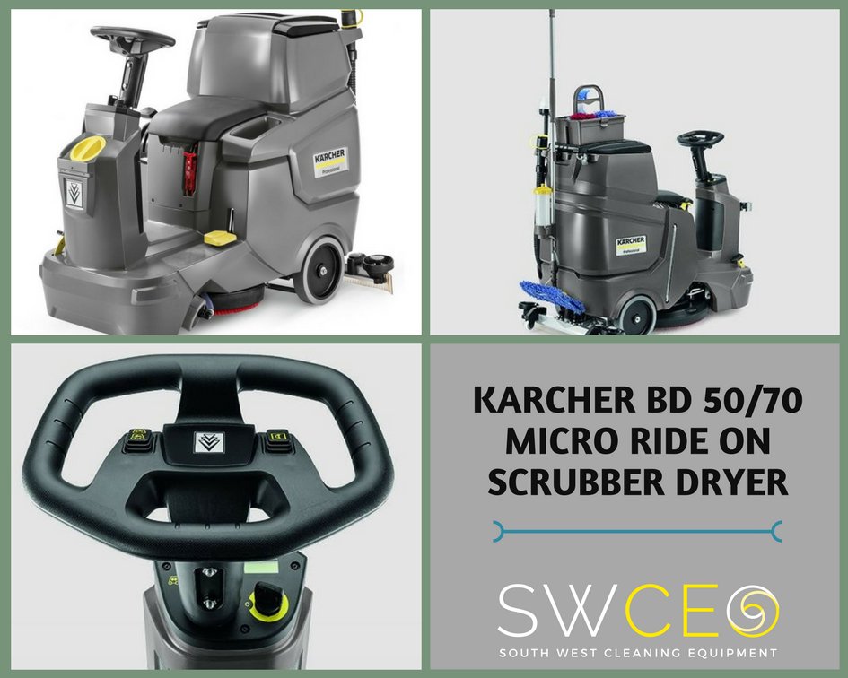 Get the perfect solution for #scrubbing and drying in heavy-traffic areas.

Our Karcher BD50/70 battery-operated micro ride-on scrubber dryer with disc brush technology is extremely easy to maneuver and transport.

Buy Now > > bit.ly/2HrDiyH

#homecleaningequipments