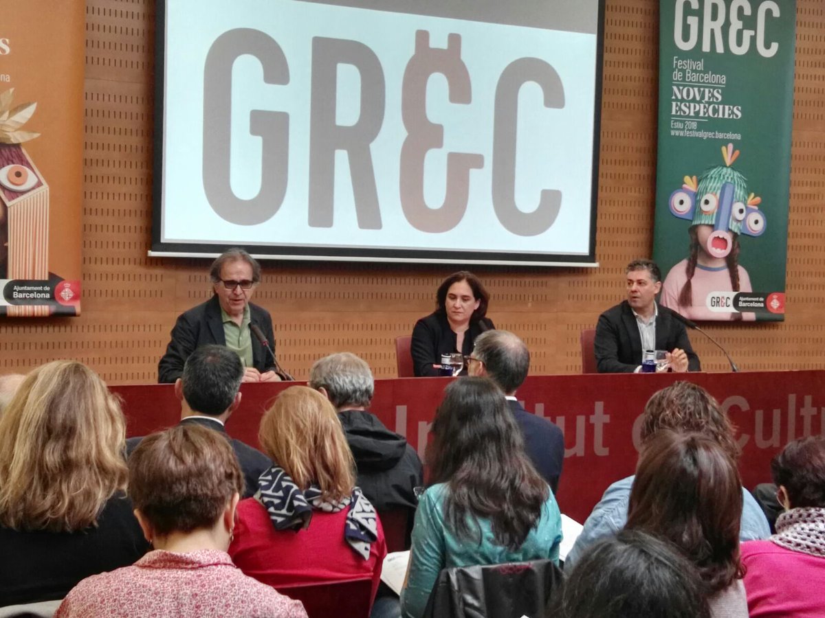 teatrelliure's tweet photo. Avui hem anat a la roda de premsa de presentació del @grecfestivalbcn. Aquí, tota la programació! https://t.co/12CwG0NwJt https://t.co/qvz9q2GPBv