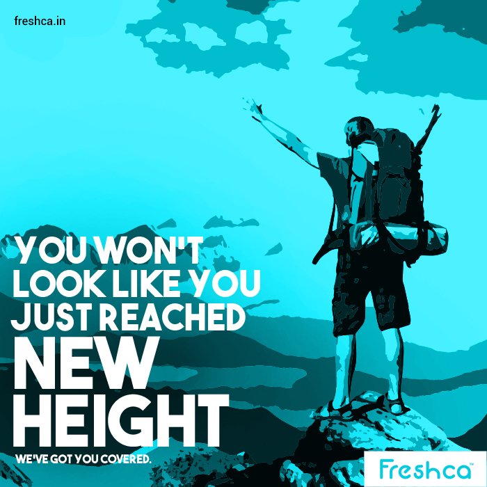 FreshcaOfficial's tweet photo. Reaching new heights without looking like you broke a sweat. We’re here for all your highs and lows. Refresh with the fragrant wet wipes by Freshca!
#Freshca #WetWipes #RefreshingWipes #Hygiene #Health #Healthcare #Freshness #GoodHealth #BeatTheHeat #Adventure #Explorer #Hiker https://t.co/9RB5F92Awl