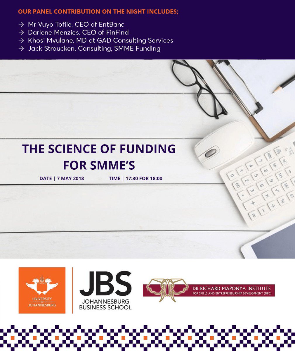 Entbanc's tweet image. @entbanc #Join the #conversation on #available #funding #opportunities for #SMME’s, how #funding #institutions #operate and what they’re #looking for