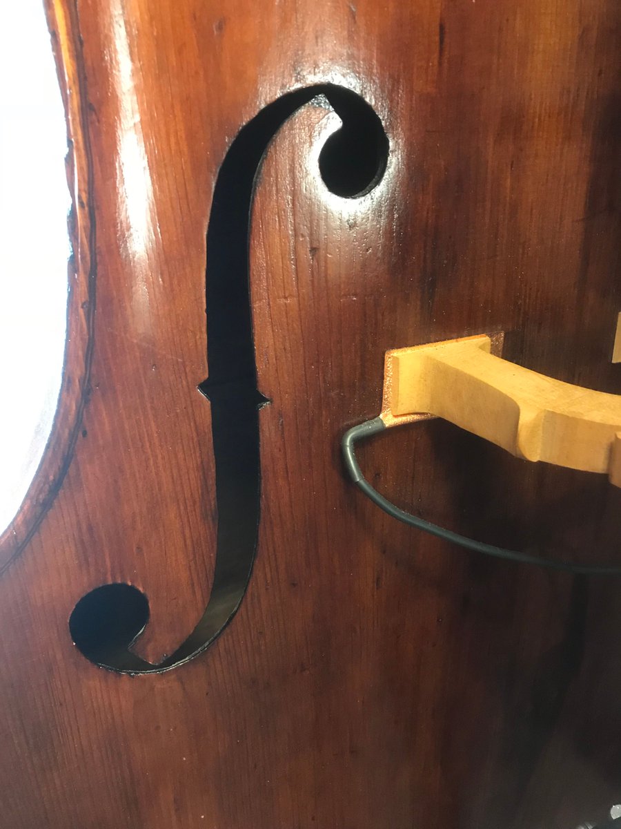 danhawkinsbass's tweet image. David Gage The Realist Pickup. This can sound really good blended (in small amounts) with some bridge and fingerboard microphone signals. #remotesession #bassplayer #bassrecording