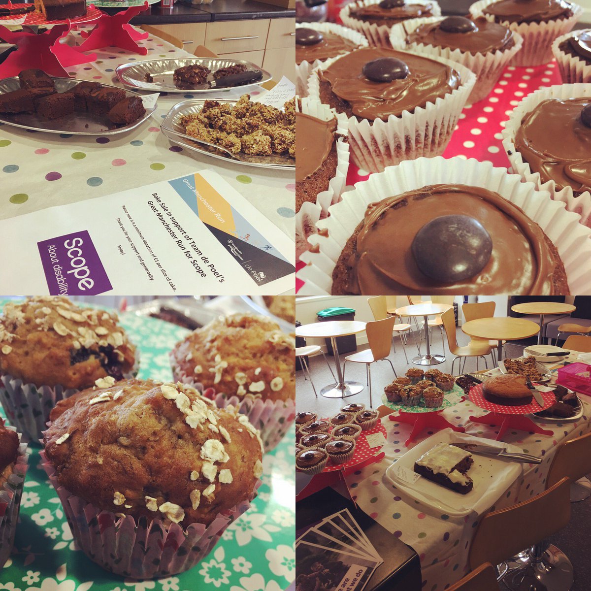 We’re carb-loading with cake to support @Scope ahead of our <a href="/SimplyhealthUK/">Simplyhealth</a> <a href="/Great_Run/">Great Run</a> challenge. All donations welcomed bit.ly/2rcHvMu
