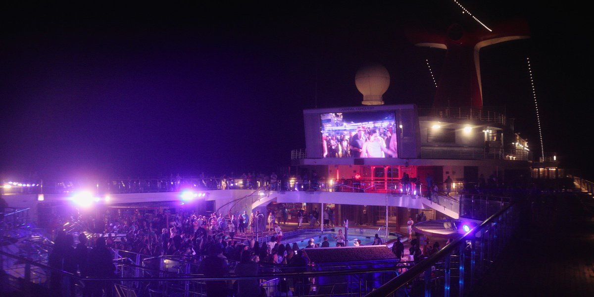 DrSwashMC's tweet photo. The Mega Deck Party aboard Carnival Conquest. April 24. #MegaDeckParty #CarnivalConquest https://t.co/fJ1R4j3fwe