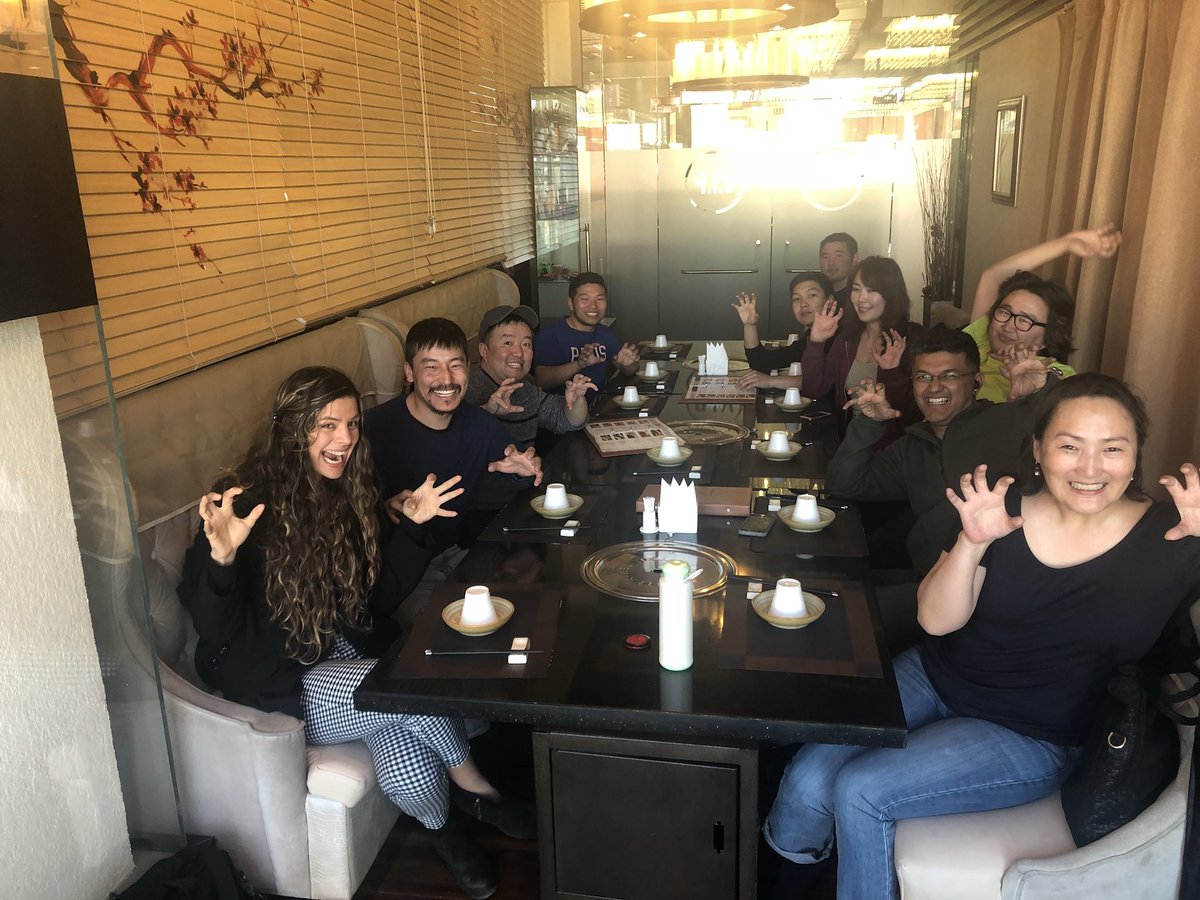 SnowLeopardHope's tweet image. After 4 days of #paws training and everyone is still roaring; we must be doing something right #snowleopardhope #spatialcapturerecapture @koustubh_sharma