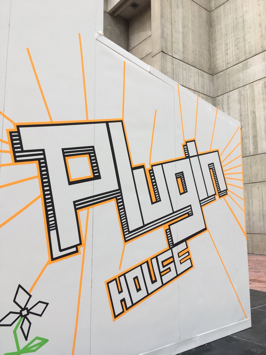oh_sabeedee's tweet photo. The #PlugInHouse has arrived at City Hall Plaza—- loved seeing @AFHBoston putting their creative touch on this! #housingilab https://t.co/zQe18ipJwm