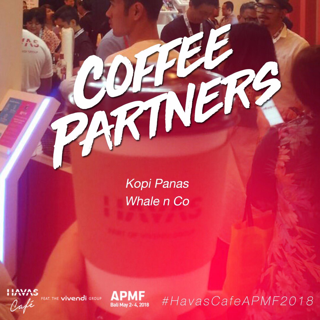 Its a wrap! Signing off from #APMF2018 #havascafeapmf2018 - Big thank you to all the teams that made #HavasCafe a success! See you next year!