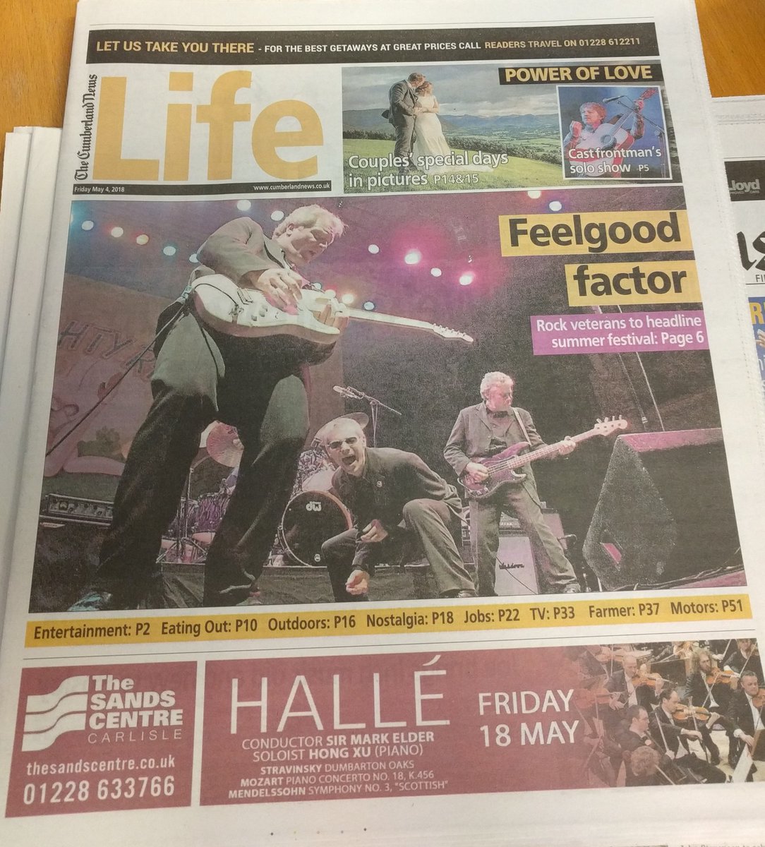 Get the latest copy of #LIFE in #TheCumberlandNews 😀 #Cumbria