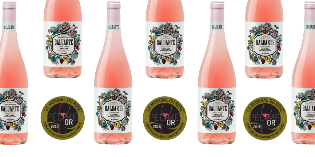 We won GOLD! <a href="/mondialroses/">Mondial Roses</a> awarded our #Baluarte Rosado 2017 from <a href="/GranFeudo/">Bodegas Gran Feudo</a> a gold medal at the #Mondial2018 du Rose awards. Top tasters from around the world selected the Beluarte from an amazing 1300 rose wines, from over 25 coutries. mondial-du-rose.com/fr/resultats/p…