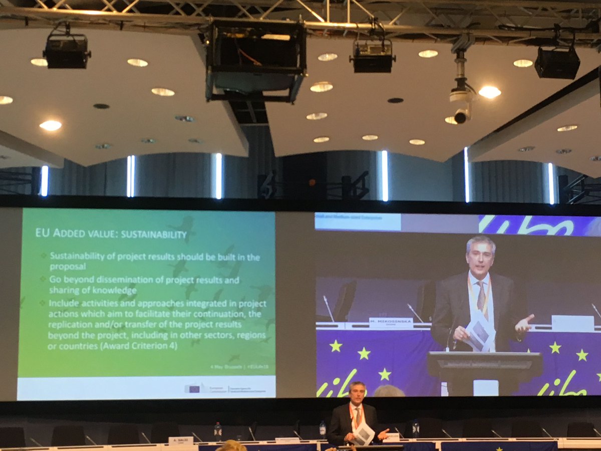 EuropeanHub's tweet image. @EuropeanHub is at 2018 LIFE Information &amp;amp; Networking Day in #Brussels.

#EULIFE18 @LIFEprogramme @EU_Commission #EUfunds #LIFEProgramme