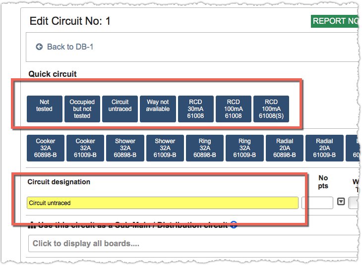 electraform's tweet image. We&apos;ve enhanced our Quick-Circuit feature by adding some options for those occasions when you have circuits untraced, or are not testing circuits as part of the Agreed Limitations. - #electraform