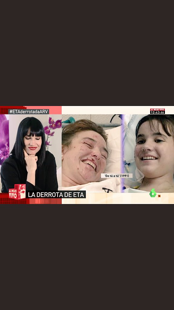olivelvet's tweet photo. Te queremos Irene Villa. Siempre estaremos con vosotras @_IreneVilla_ #NiOlvidoNiPerdón #ETAderrotadaARV #ETAvencidaESP #FinDeETASinImpunidad #FinDeETAM4 #ARFinETA https://t.co/t92NrenCKj