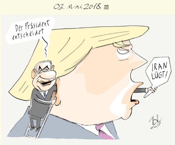 FreSchindler's tweet photo. Die antisemitische Verschwörungstheorie, dass Israel die US-amerikanische Politik kontrollieren würde, ist schon seit Jahrzehnten bekannt. Gestern wurde eine entsprechende Karikatur von Nel (Ioan Cozacu) in der »Thüringischen Landeszeitung« (@TLZnews) veröffentlicht. https://t.co/CuPslSZ9pI