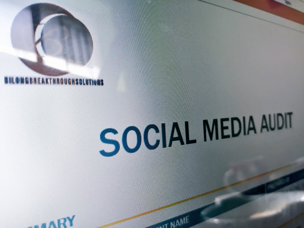 We're busy with a Social Media Audit for one of our valued clients today. What are you doing? 😁 #Audit #socialmedia #ItsDone #socialmediamanagement