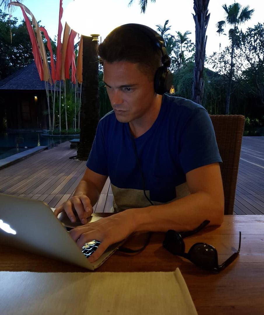 Prepping the tunes for a big one tonight!! <a href="/junglebali/">Jungle Bali</a> #bali #deephouse #techno