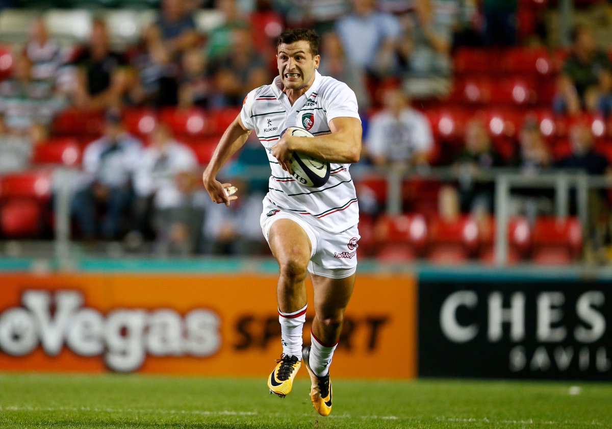 We're giving you the chance to win a Rugby ball signed by <a href="/LeicesterTigers/">Leicester Tigers</a>! 🏉

Follow <a href="/LeoVegasSportUK/">LeoVegas Sport</a> &amp; correctly predict how many tries Tigers will score vs. Sale Sharks 🤔

18+ T&amp;C's: bit.ly/2rlnwLB. Comp. ends 15:59 5th May.

#LeoVegasSport #TigersFamily #SALvLEI